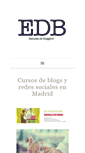 Mobile Screenshot of escueladebloggers.com